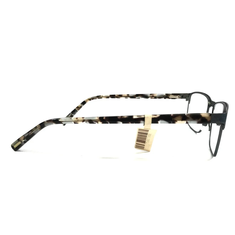 Jhane Barnes Eyeglasses Frames Uniform BL Blue Tortoise Rectangle 54-17-140
